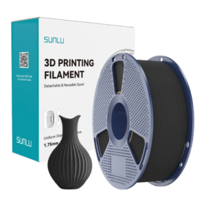 * Filamento PLA Sunlu Preto 1kg 1.75mm para Impressora 3D